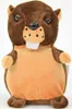 A stuffed beaver toy is shown against a white background. Náhľad obrázku produktu