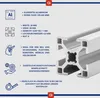 GAL-INDUSTRIAL | Konstruktionsprofil Aluminium Produktbild-Vorschau 7