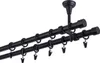 A double curtain rod system mounted to a ceiling. Anteprima dell’immagine prodotto