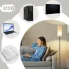 ZMH stojací lampa látková stojací lampa do obývacího pokoje Náhled obrázku produktu 5