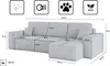 Kaiser Möbel Ecksofa mit schlaffunktion und bettkasten, Produktbild-Vorschau 5