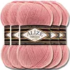 Alize 5x 100g Superlana Klasik Wolle, Uni, Häkeln, Stricken Produktbild-Vorschau 1