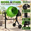 Betoniarka 140 l Pojemność 550 W 30 obr./min Koła zębate z Podgląd zdjęcia produktu 2