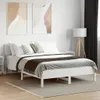 vidaXL Massivholzbett ohne Matratze Weiß 120x200 cm Produktbild-Vorschau 3