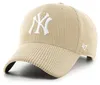 '47 Brand MLB New York Yankees Thick Cord Cap '47 MVP Khaki Produktbild-Vorschau 1