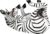 Clayre & Eef Wijnrek Zebra, 32x12x18 cm, zwart, kunststof Productafbeelding-voorbeeld 2