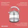 SEVERIN WK 3459, retro waterkoker van glas, roestvrij staal Productafbeelding-voorbeeld 3