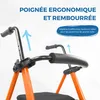 Mobiclinic, Gehhilfe, Nerón, , Rollator, 2 Vollgummireifen, Produktbild-Vorschau 6