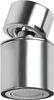 A close-up studio shot of a chrome faucet aerator. Náhled obrázku produktu
