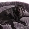 Hundebett Cordo · dunkelgrau · M · ca. 115 x 100 x 20 cm Produktbild-Vorschau 3