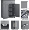 Yaheetech Badezimmerschrank Badschrank mit Doppeltür & Produktbild-Vorschau 6
