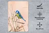 MuchoWow® Mauspad Mousepad Vogel - Blaumeise - Schilf 18x27 Produktbild-Vorschau 2