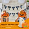 Espíritu de cerámica con LED y calabaza, blanco, decoración Vista previa de la imagen del producto 5