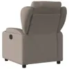 vidaXL Relaxsessel Taupe Stoff Produktbild-Vorschau 3