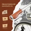 ROCKBROS Fahrradgriffe MTB Retro Lenkergriffe aus Leder Produktbild-Vorschau 5