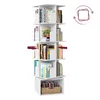 VASAGLE Bücherregal mit 5 Ebenen, drehbares Standregal, mit Produktbild-Vorschau 1