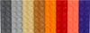 A collage of LEGO bricks in various colors. Podgląd zdjęcia produktu