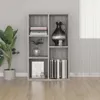 vidaXL Bücherregal/Sideboard Grau Sonoma 50x25x80 cm Produktbild-Vorschau 1