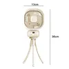 Tragbarer Ventilator Kinderwagen, 270° Drehung Ventilator Produktbild-Vorschau 5