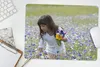 MuchoWow® Mauspad Mousepad Mädchen - Blumen - Wiese 40x30 Produktbild-Vorschau 5