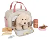 Hund mit Tasche und Pflege-Set rosa Produktbild-Vorschau 1