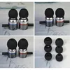 A collage of four images showing different views and quantities of earbud tips and earbuds. Náhľad obrázku produktu