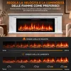 HOMAVO 50 pollici Camino elettrico con mobile 1000/2000 W Anteprima dell’immagine prodotto 7