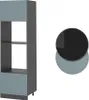Mikrowellenschrank Vicco R-Line Blau-Grau 60 cm, Model Produktbild-Vorschau 5