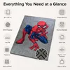 Tappeto per bambini Disney Marvel Spider-Man 80x120 cm – Anteprima dell’immagine prodotto 5