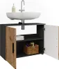 Waschtischunterschrank Vicco Irma Anthrazit/Artisan 80 x 59 Produktbild-Vorschau 5