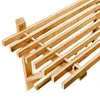 Relaxdays Wandgarderobe Bambus, Hutablage und Produktbild-Vorschau 6