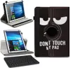 Tablet Tasche Tastatur Hülle für 10 10.1 Zoll Schutzhülle Produktbild-Vorschau 1