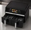 Fritéza na horúci vzduch 10 l, dvojkomorová, Air Fryer, 2x5 Náhľad obrázku produktu 5