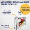 Torwand "Nation D" mit 2 Schusslöchern 193 x 150 cm Produktbild-Vorschau 5