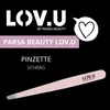 Pince à épiler PARSA Beauty LOV.U, en acier inoxydable, de Voir les images du produit 3