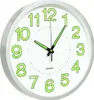 vidaXL Horloge murale lumineuse blanc 30 cm Voir les images du produit 4
