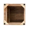 Soma Blumensäule 27x27 H50 o. 73cm Blumen Hocker Holz Produktbild-Vorschau 2