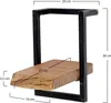 Hoyz - Wandregal Edge - 20cm - Akazienholz - Braun Produktbild-Vorschau 4