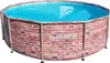 MARIMEX Florida Pool 366 x 099 m ohne Filterung Ziegelmotiv Produktbild-Vorschau 1