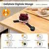 Faltbare Lebensmittelwaage, digitale Küchenwaage,kleine Produktbild-Vorschau 3