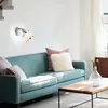 Lampa ścienna, chrom, żelazo, tkanina, L 17 cm Podgląd zdjęcia produktu 3