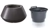 Blumentopf mit Einsatz HERO anthrazit III 58,2 cm Produktbild-Vorschau 5
