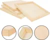 Belle Vous 4 Stk Holz Malgrund Leinwand Rahmen Malplatte Produktbild-Vorschau 4