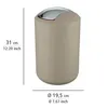 WENKO cestino Brasil L 6,5 L coperchio basculante cosmetici Anteprima dell’immagine prodotto 3