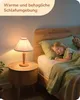 Lampe de table EDISHINE en bois, lampe de chevet LED avec Voir les images du produit 8