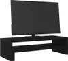 vidaXL Monitorständer Schwarz Eichen-Optik 54x22x15 cm Produktbild-Vorschau 4