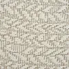A close-up view of a woven rug with a geometric pattern. Náhled obrázku produktu