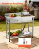 Lavello SucceBuy in acciaio inox (100 x 50 x 94 cm), Anteprima dell’immagine prodotto 6
