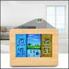 Wetterstation Funkwetterstation LCD Hygrometer Barometer Produktbild-Vorschau 8