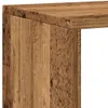 vidaXL Libreria in legno vecchio 137,5x29x137,5 cm Anteprima dell’immagine prodotto 6